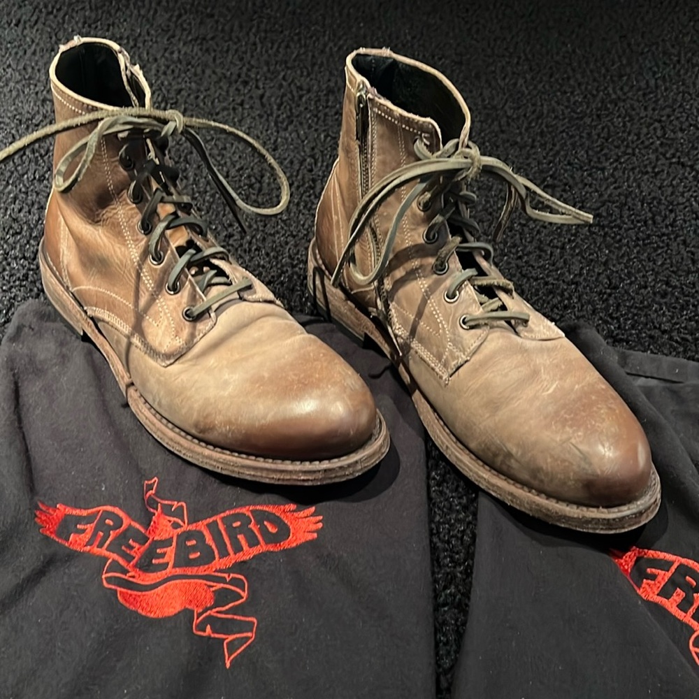 Freebird Pendleton Men’s Tan Boot Gently Used Size 10
